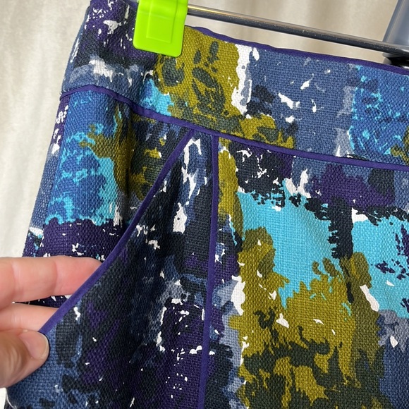 Anthropologie Tabitha Liquid Acres Pencil Skirt size 6 - Picture 6 of 15